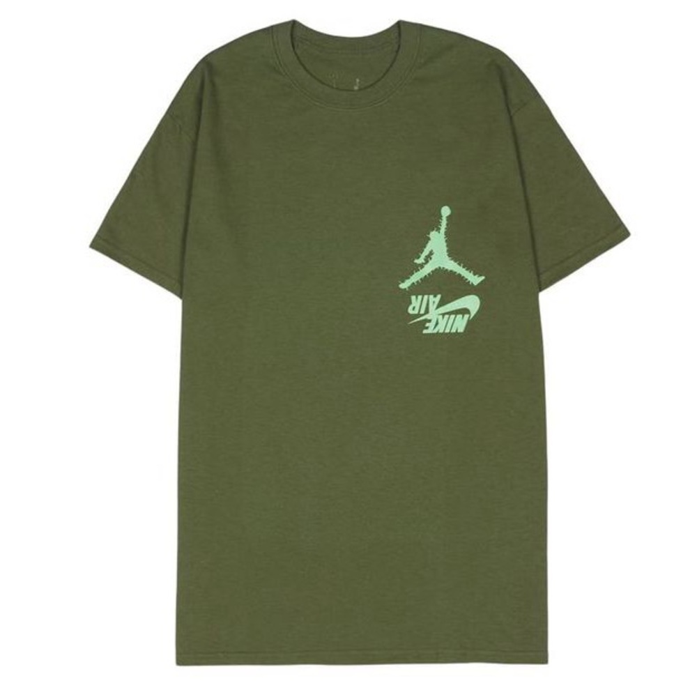 Travis Scott X Nike Air Jordan - Cactus Jack Highest T-shirt - Olive